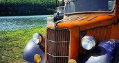 Mike Wolfe Ford Panel Truck