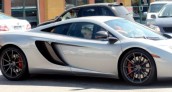 Miley Cyrus McLaren MP4 12C