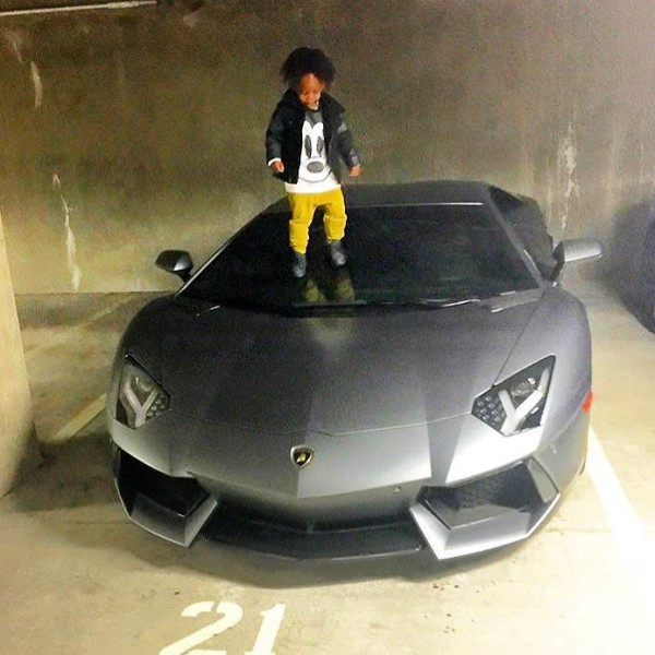 Obafemi Martins Lamborghini Aventador