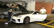 Paris Hilton Lexus LFA