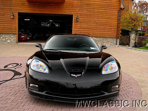 Paul Sr. and his Corvette ZO6 Frontal View Paul Sr. and his Corvette ZO6 Frontal View