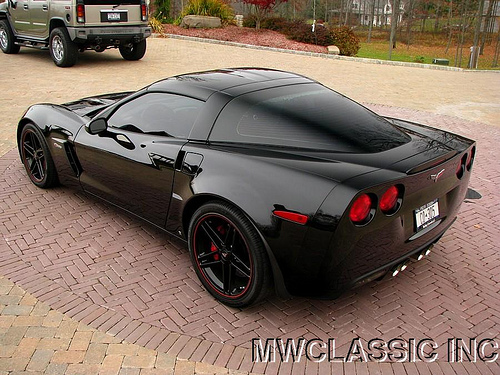Paul Sr. and his Corvette ZO6 rear end Paul Sr. and his Corvette ZO6 rear end