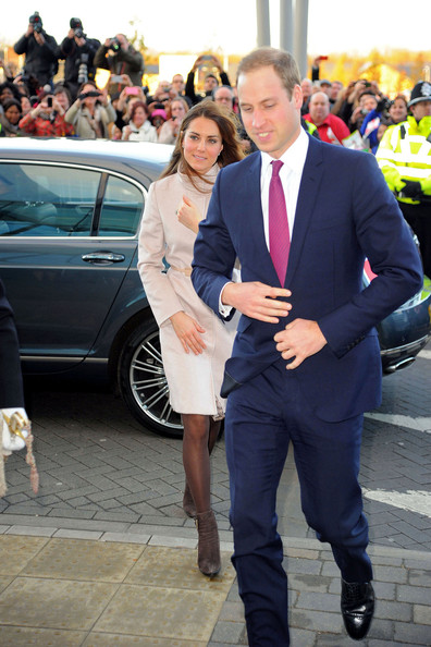 Prince William Kate Middleton Bentley Flying Spur
