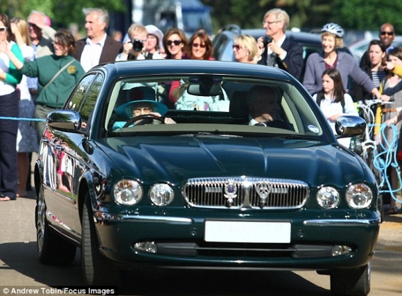 Queen Elizabeth Jaguar