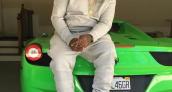 Rick Ross Green Ferrari 458