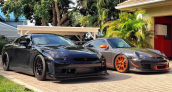 Rickie Fowler Nissan GTR Porsche