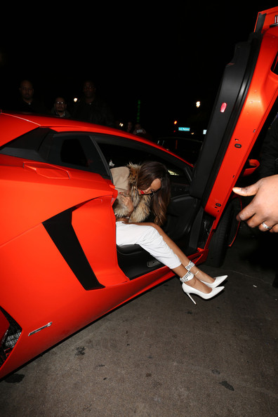 Rihanna Lamborghini