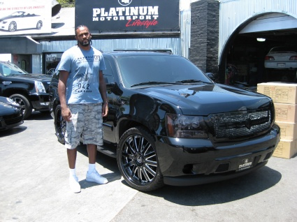Ronny Turiaf’s Chevy Tahoe