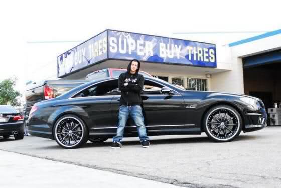 Ryan Sheckler's Mercedes CL63 Ryan Sheckler's Mercedes CL63