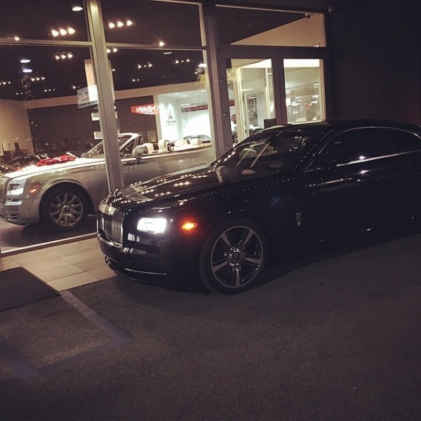 Scott Disick New Rolls Royce