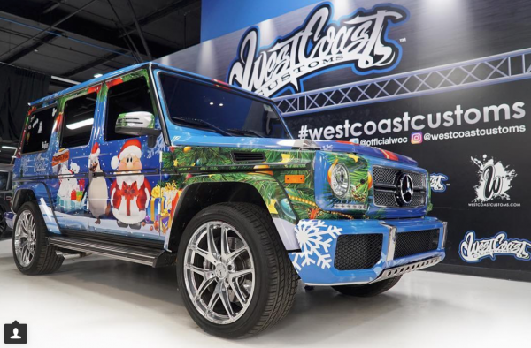Justin Wrapped G-Wagon