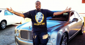 Sean Kingston Bentley Mulsanne