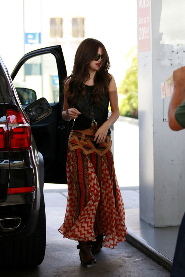 Selena Gomez BMW