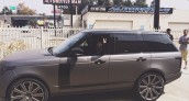 Sofia Richie Range Rover