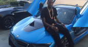 Soulja Boy Blue BMW i8