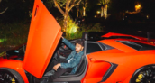 The Weeknd Lamborghini Aventador SV