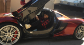 The Weeknd McLaren P1