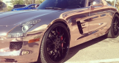Tyga Mercedes Benz SLS