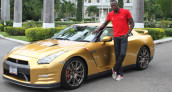 Usain Bolt Nissan GTR