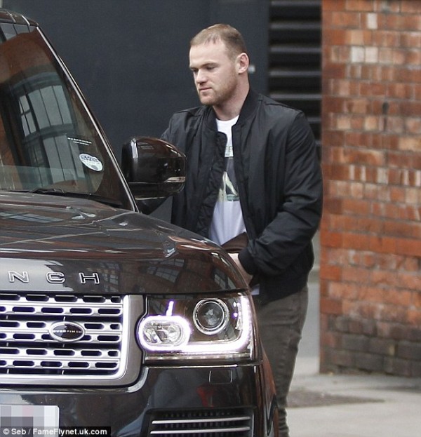 Wayne Rooney Range Rover