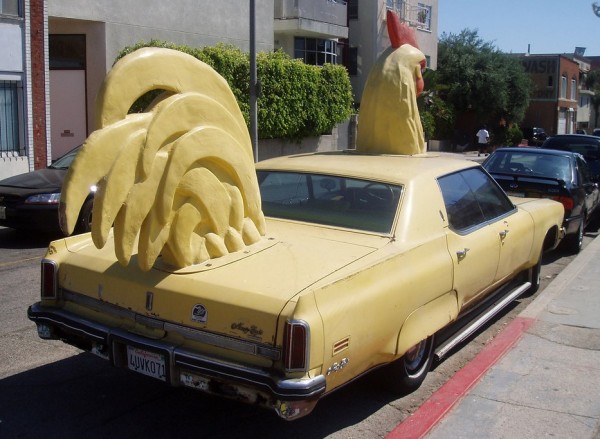 Barry Weiss Chicken Car