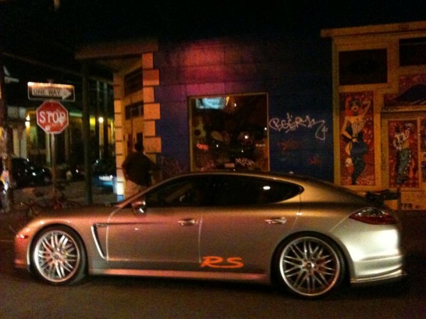 Mannie Fresh Porsche Panamera Before Mannie Fresh Porsche Panamera Before