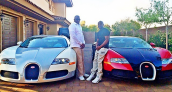 mayweather with 2 veyrons