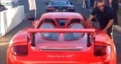 paul walker crash porsche carrera GT