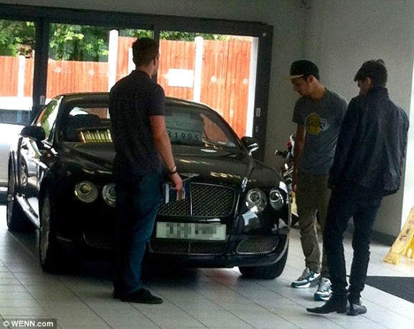 zayn malik bentley continental